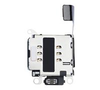 Clappio Lecteur de carte SIM de remplacement pour iPhone 13 Noir
