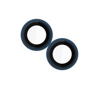 Clappio, Lentille de la caméra arrière pour Apple iPhone 13 / 13 Mini, 100% compatible, Bleu