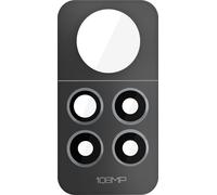 Clappio, lentille de la caméra arrière pour Xiaomi Redmi Note 12 Pro 4G, 100% compatible, noir