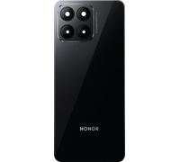Clappio, Pièce détachée Couvercle de batterie avec lentille de caméra pour Honor 70 Lite, Noir