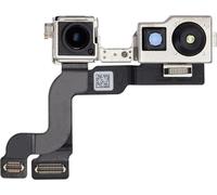 Clappio, Pièce détachée module caméra frontale + câble flexible pour Apple iPhone 14, noir