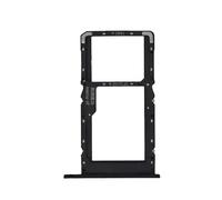 Clappio, Porte-carte SIM pour Huawei Nova Y70 Nano Sim + Micro-SD, Noir
