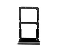 Clappio, Porte-carte SIM pour Samsung A55 Dual Nano Sim Original, Noir