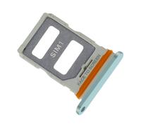 Clappio, Porte-carte SIM pour Xiaomi 12 Lite Dual Nano SIM, Bleu clair