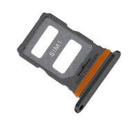 Clappio, Porte-carte SIM pour Xiaomi 12 Lite Dual Nano SIM, Noir