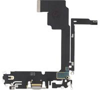 Connecteur de Charge pour iPhone 15 Pro Max, Port USB C + Microphone Blanc