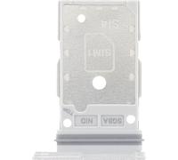 Clappio, support de carte SIM pour Samsung Galaxy S24 FE emplacement nano-SIM, argenté