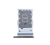 Clappio Tiroir Carte SIM pour Samsung Galaxy S25 et S25+ Dual Nano Gris