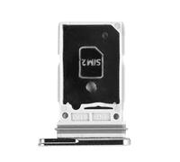 Clappio Tiroir Carte SIM pour Samsung Galaxy S25 Ultra Dual Nano Gris
