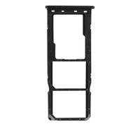 Clappio Tiroir Carte SIM pour Xiaomi Redmi Note 9 2x Nano SIM et Micro SD Noir