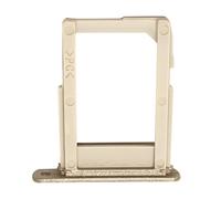 Clappio Tiroir de Carte Nano SIM pour Galaxy A6 Plus Emplacement SIM 1 Dorée