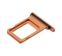 Clappio Tiroir de Remplacement Nano SIM pour iPhone 17 Pro Orange