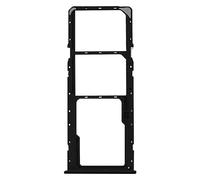 Clappio Tiroir Dual Nano SIM et Carte Micro-SD pour Realme Note 60 Noir