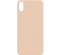 Clappio, verre arrière de rechange pour Apple iPhone XS, rose clair