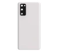 Clappio, verre arrière de rechange pour Samsung Galaxy S20 FE, blanc