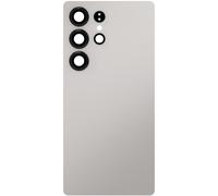 Clappio Vitre Arrière Cache Batterie pour Galaxy S25 Ultra Pièce de Remplacement