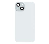 Clappio Vitre arrière Complète pour iPhone 15 avec MagSafe Bleu pâle