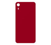 Clappio Vitre arrière de remplacement pour Apple iPhone XR Rouge