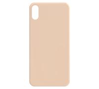 Clappio Vitre arrière de remplacement pour Apple iPhone XS Rose clair