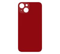 Clappio Vitre arrière de remplacement pour iPhone 13 Rouge
