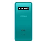 Clappio Vitre arrière de remplacement pour Samsung Galaxy S10 Vert