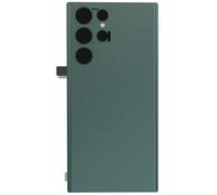 Clappio Vitre arrière de remplacement pour Samsung Galaxy S22 Ultra Vert