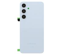 Clappio Vitre arrière de remplacement pour Samsung Galaxy S24 FE Bleu