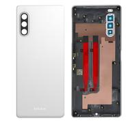Clappio Vitre arrière de remplacement pour Sony Xperia 10 2 Blanc