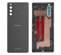 Clappio Vitre arrière de remplacement pour Sony Xperia 10 2 Noir