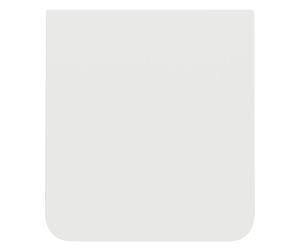 Clappio Vitre Arrière Inférieure pour Galaxy Z Flip 6 avec Adhésif Intégré Blanc