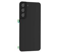 Clappio Vitre Arrière pour Samsung Galaxy S22 avec Adhésif Intégré Noir