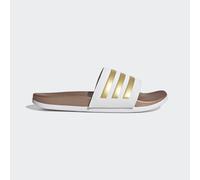 Claquette Adilette Comfort Cloud White / Cloud White / Matte Gold 43