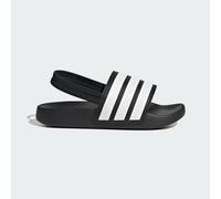 adidas Adilette ESTRAP Slides Children TOBOGGANS, Core Black/Cloud White/Core Black, 32 EU