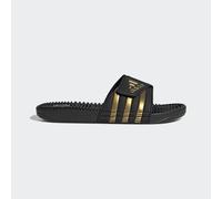 adidas Mixte Adissage Slides TOBOGGANS, Core Black/Gold Metallic/Core Black, 46 EU