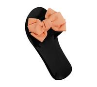 Claquette de Plage Nœud Femmes Été Mules Pantoufles Sandales Semelle Épaisse Haussons Piscine Douche Claquette à Bout Ouvert Chaussons Légères Mode Claquette Confortables Antidérapant Pantoufles Mule