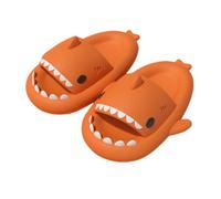 Claquette De Requin Femme Homme Ete Chaussons Ultra Doux Cloud Shark Pantoufles Pour Intérieur Extérieur (Orange, adult, women, numeric_38, numeric_range, eu_footwear_size_system, numeric_39, medium)