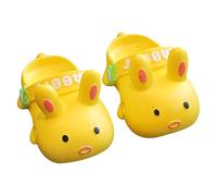 Claquette Enfant Garcon Chaussons d'été pour Filles et Tout-Petits Sandales Confortables pour Un Usage Quotidien à l'intérieur comme à l'extérieur (Yellow, 6.5-7Years)