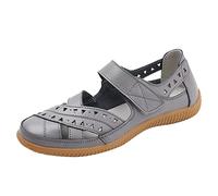 Claquette Femme Été Grande Taille Sandale De Marche Femme Confortable Sandales Plate Leger Claquette Casual Ajourée Nu Pieds Outdoor Respirante Claquette Fermé Claquettes Couleur Unie Sandales