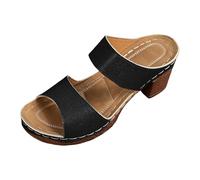 Claquette Femme Été Pantoufles Femme Confortable Chaussures Été Confortable Pantoufles Respirante Claquettes Plage Slippers Léger Pliable Facile À Transporter Pour Escapades Estivales Sandales