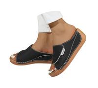 Claquette Femme Orthopédique Mode Legere Soutien Plantaire Sandales Reglables Confort Yoga Mat été Plage Piscine Douche Mules