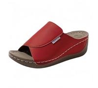 Claquette Femme - Piscine Confortable Sandales Antidérapant Pieds Sensible Claquettes Été Pied Large Chaussure Orthopédique Compensées Mules et Sabots