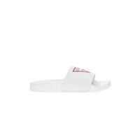 Claquette Guess Classic Logo Triangle Homme Blanc - 44
