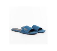 Claquette Guess Femme Classic est Bleu Synthétique 37