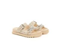 Claquette - Guess - Femme - Fatema logo 4G - Beige - Synthétique 40