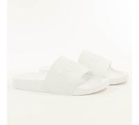 Claquette Guess Logo Relief Homme Blanc - 43