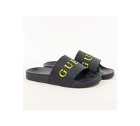 Claquette Guess Logo Relief Homme Bleu - 44