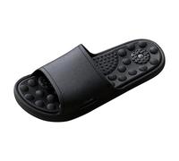 Claquette Homme Femme Slip on De Plage Pantoufles Sandales Unisex D'Extérieur Respirantes Chaussures Chaussons De Maison Piscine Plage Accueil Sandales Intérieur Extérieur (3-Black, 41)