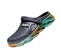 Claquette Homme Marche, Tongs décontractées pour couple sandales de plage unisexes chaussures légères de pluie pour hommes modèle confortable été