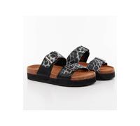 Claquette Kaporal Leopard Femme Noir - 40