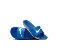 Claquette Nike Kawa pour enfant/ado Hyper Cobalt/Blanc 35